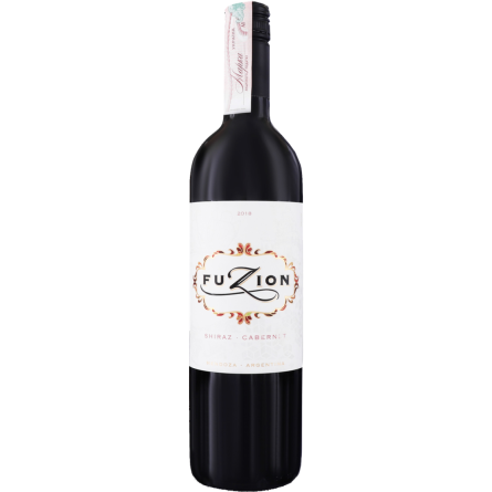 Вино Fuzion Chiraz Cabernet червоне сухе 0.75 л slide 1