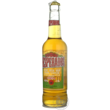 Пиво Десперадос Tequila світле 5.9% 0,33л