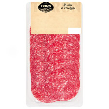 Колбаса Turon Salami нарезанная 100г mini slide 1