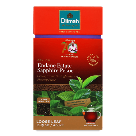 Чай чорний Dilmah Endane Estate Sapphire Pekoe slide 1