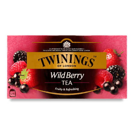 Чай чорний Twinings Wild berries slide 1