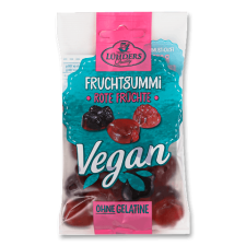 Цукерки Luhders Red Berries «Веган» желейні mini slide 1