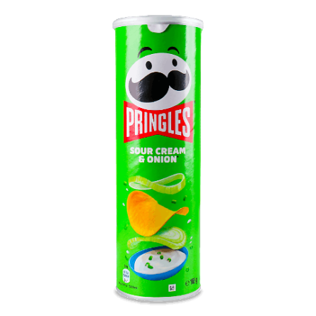 Снек пікантний Pringles «Сметана і цибуля»