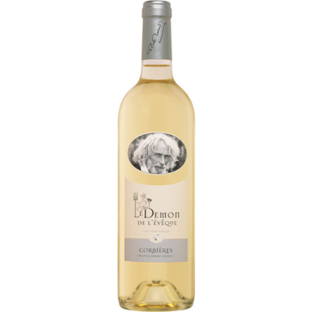 Вино Vins Pierre Richard Le Demon De l'Eveque Blanc Corbiéres AOC біле сухе 13% 0.75 л