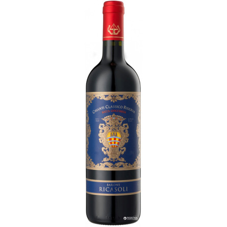 Вино Barone Ricasoli Chianti Classico Riserva Rocca Guicciarda червоне сухе 0.75 л 13.5%