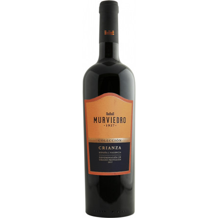 Вино Murviedro Coleccion Crianza (Temp, Monastrell Syrah) DO Valencia червоне сухе 0.75 л 13.5%