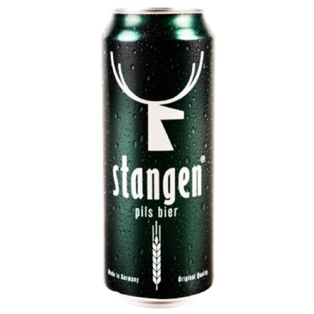 Упаковка пива Stangen Pils Bier светлое фильтрованное 4.7% 0.5 л х 24 шт