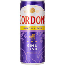 Напій алкогольний Gordon's Gin-Tonic 6.4% 0.25 л mini slide 1