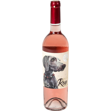 Вино Cotnar Dog Smile Wine &quot;Rose&quot; ординарне столове рожеве напівсолодке 0.75 л 11.5%