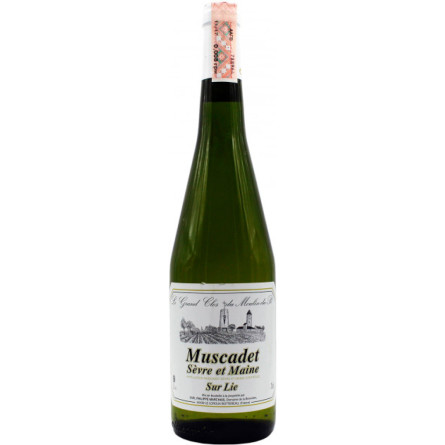 Вино De Mour Domaine De la Bronniere Muscadet Bronnieres белое сухое 0.75 л 12% slide 1