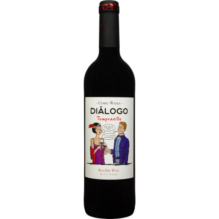 Вино Vinos &amp; Bodegas Dialogo Tempranillo червоне сухе 0.75 л 12%