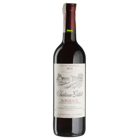 Вино Chateau Gillet червоне сухе 0.75 л 12.5% ​​