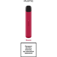 Одноразова електронна сигарета PLONQ 500 1.7 мл 4% (Cherry) Вишня mini slide 1