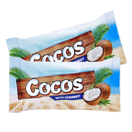 Цукерки Vale Cocos на основі кокосової стружки в глазурі вагові