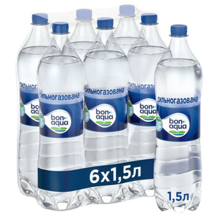 Вода BonAqua сильногазована 1,5л