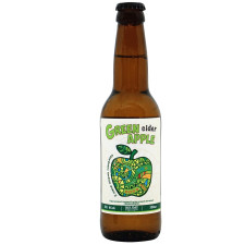 Сидр Friday Brewery Green Apple газированный полусладкий 6% 0,33л mini slide 1