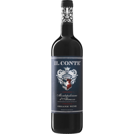 Вино Mare Magnum Montepulciano d'Abruzzo Il Conte Organic червоне сухе 0.75 л 13.5%