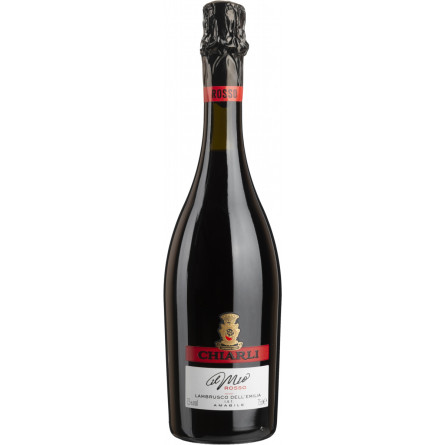 Вино игристое Chiarli Lambrusco Rosso красное сладкое 0.75 л 7.5%