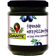 Соус із гострих чорних оливок Olio Dante Olive Piccanti 180 г mini slide 1