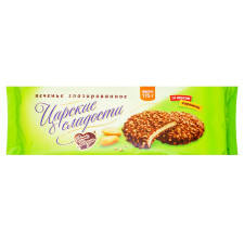 Печиво Знак Вкуса Царські солодощі глазуроване зі смаком карамелі 175г mini slide 1