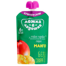 Пюре Ложка в ладошке Манго для дітей 90г mini slide 1