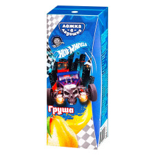 Сік Ложка в Ладошке Hot Wheels грушевий 200мл mini slide 1