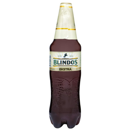 Пиво Blindos Ekstra светлое 5% 1л slide 1