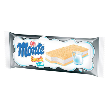 Пирожное Zott Monte бисквитное с молочным наполнителем 29г