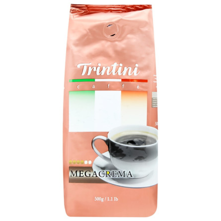 Кофе Trintini Megacrema в зернах 500г