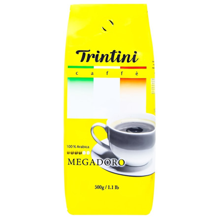 Кава Trintini Megadoro в зернах 500г