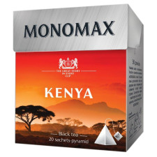 Чай черный Мономах Кения в пакетиках 2г х 20шт mini slide 1
