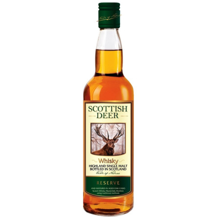 Виски Scottish Deer 3 года выдержки 0.7 л 40%