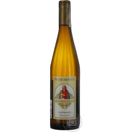 Вино Peter Mertes Liebfraumilch белое полусладкое 9,5% 0,75л