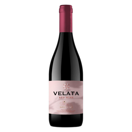 Вино Velata червоне напівсухе 9-13% 0,75л