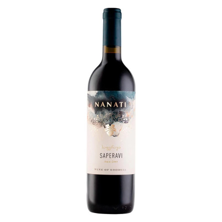 Вино Nanati Саперави красное сухое 13% 0,75л