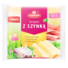 Сир плавлений Sertop з шинкою 20% 130г mini slide 1