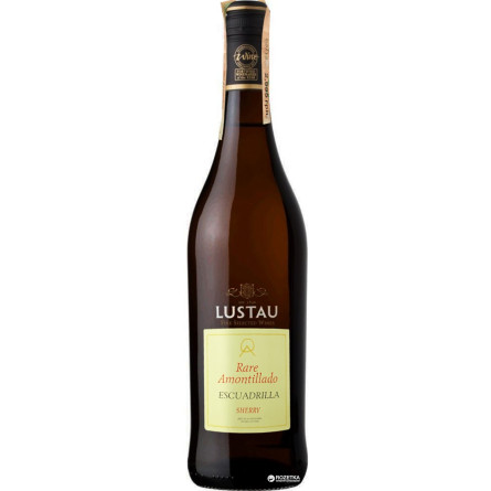 Вино Emilio Lustau Rare Amontillado Escuadrilla Sherry біле сухе 0.75 л 18.5%