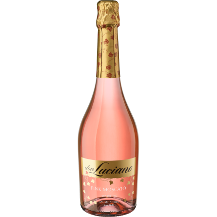Напій винний ігристий Don Luciano Pink Moscato рожевий напівсолодкий 0,75л