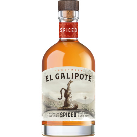 Ром El Galipote Spiced0.7 л 35%