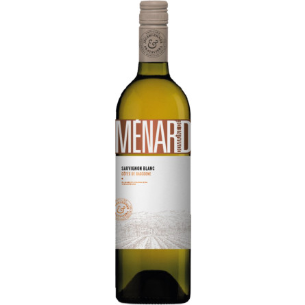 Вино Sarl Menard Sauvignon Blanc біле сухе 0.75 л 11%