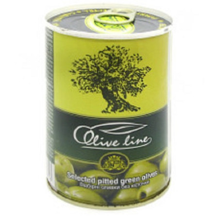 Оливки Olive Line отборочные без косточки 420г