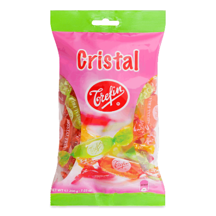 Льодяники Trefin Cristal зі смаком фруктів