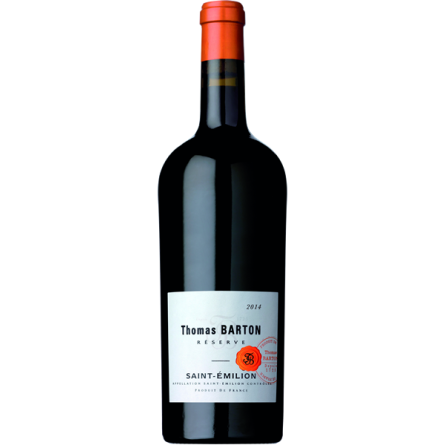 Вино Barton Guestier Thomas Barton Saint-Emillion красное сухое 0.75 л 14% slide 1