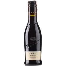 Вино Canti Merlot Terre Siciliane красное сухое 0.25 л 13% mini slide 1