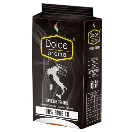 Кава Dolce Aroma Arabica мелена 250г