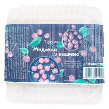 Торт Союз Кондитер Медовый с вишней 450г mini slide 1