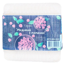 Торт Союз Кондитер Медовий з малиною 450г mini slide 1