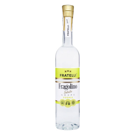 Водка Fratelli Fragolino виноградная 37% 0,5л
