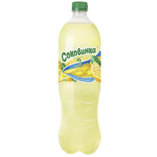 Напій Соковинка газований з лимоном 1л mini slide 1
