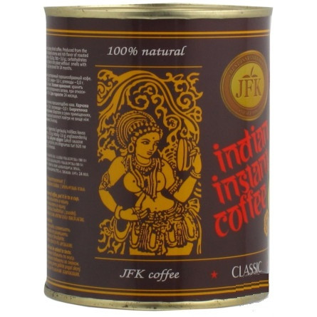 Кофе Джей Эф Ка Индиан Инстант Классик натуральный растворимый порошкообразный 90г Индия